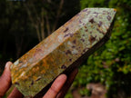 Polished African Turquoise Chrysocolla Display Crystal Points x 3 From South Africa - Toprock Gemstones and Minerals 