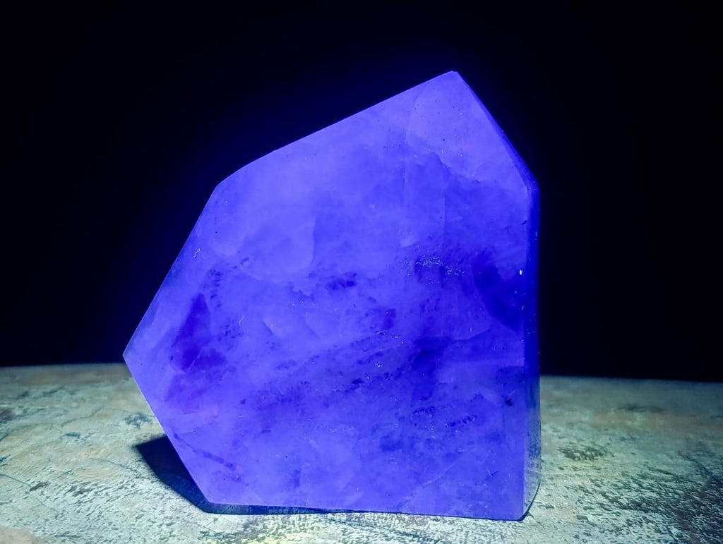 Polished Watermelon Fluorite Crystal Points x 3 From Uis, Namibia - Toprock Gemstones and Minerals 