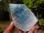 Polished Watermelon Fluorite Crystal Points x 3 From Uis, Namibia - Toprock Gemstones and Minerals 