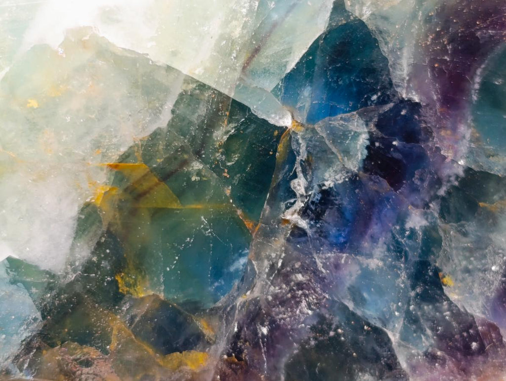 Polished Watermelon Fluorite Crystal Points x 3 From Uis, Namibia - Toprock Gemstones and Minerals 