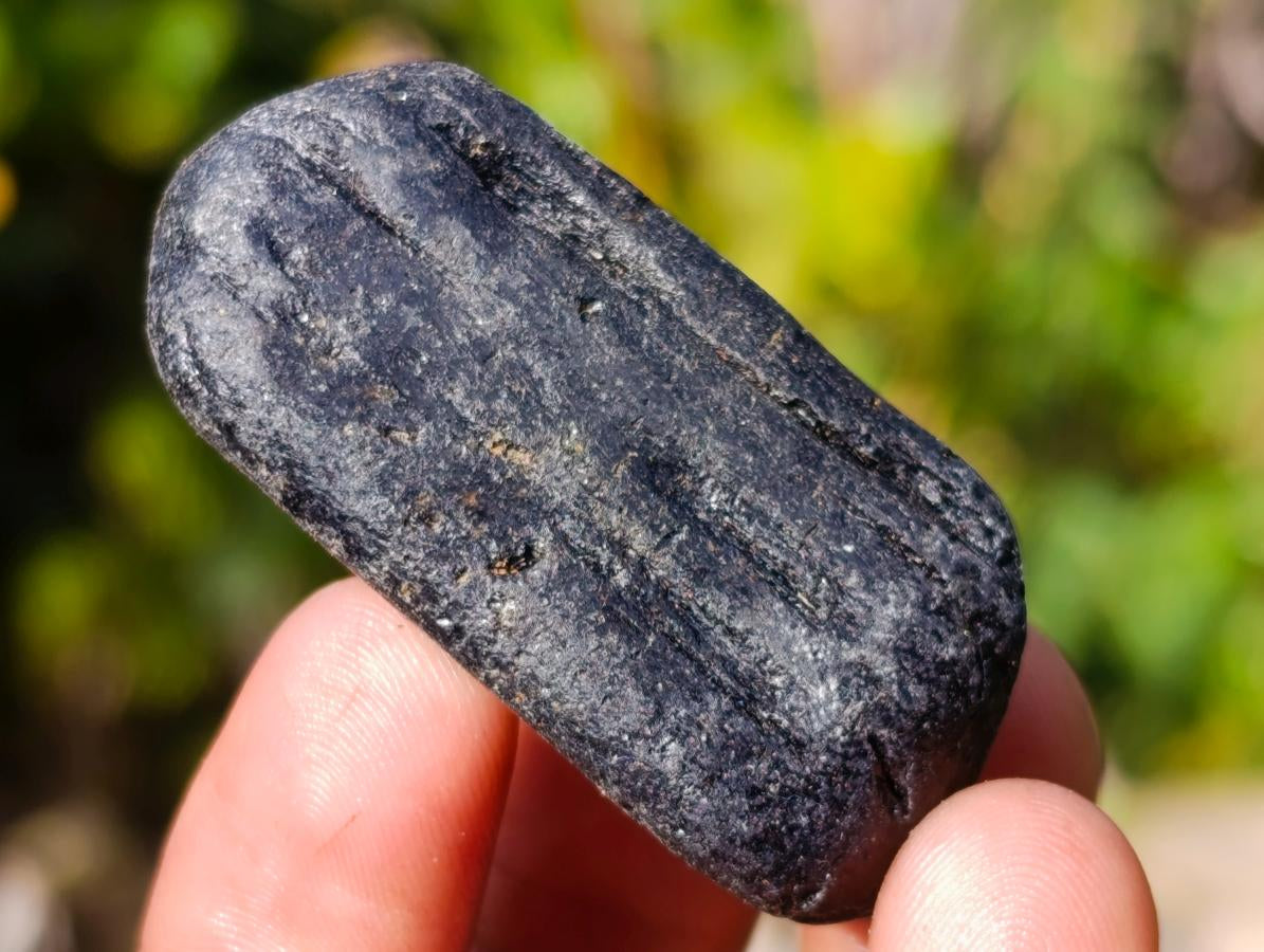 Natural Alluvial Schorl Black Tourmaline Specimens x 70 Lot From Zimbabwe - Toprock Gemstones and Minerals 