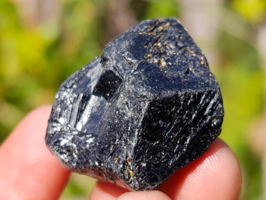 Natural Alluvial Schorl Black Tourmaline Specimens x 70 Lot From Zimbabwe - Toprock Gemstones and Minerals 
