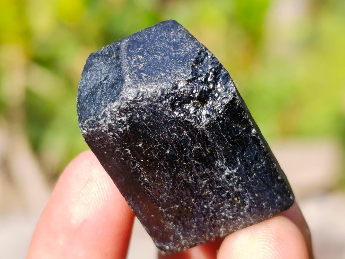 Natural Alluvial Schorl Black Tourmaline Specimens x 70 Lot From Zimbabwe - Toprock Gemstones and Minerals 