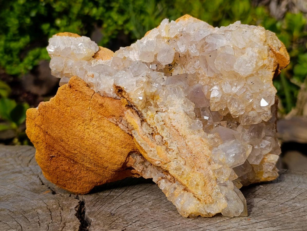 Natural Large Quartz Geode Specimen x 1 From Solwezi, Zambia - Toprock Gemstones and Minerals 