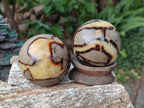 Polished Septerye Spheres x 5 From Mahajanga, Madagascar - Toprock Gemstones and Minerals 