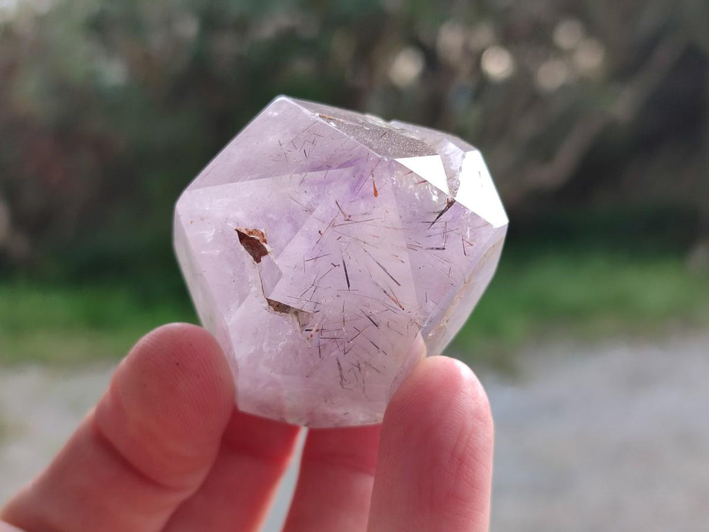 Polished Mixed Quartz Crystals x 6 From Madagascar - Toprock Gemstones and Minerals 