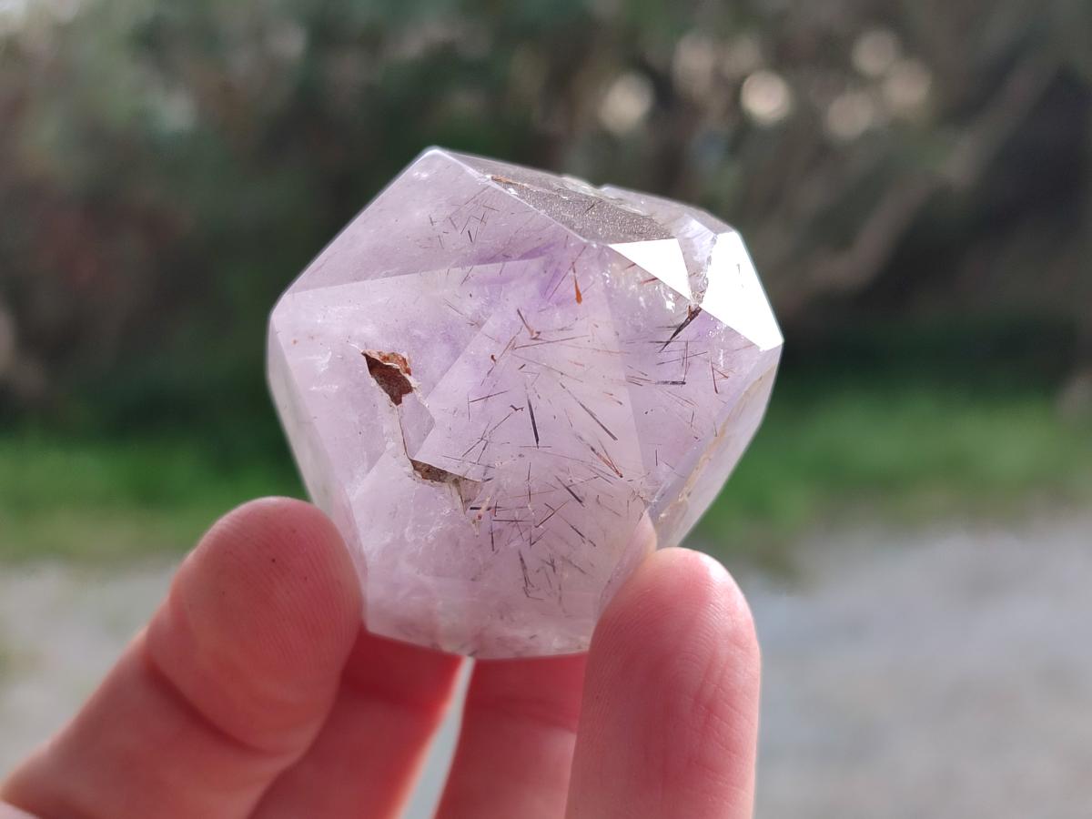 Polished Mixed Quartz Crystals x 6 From Madagascar - Toprock Gemstones and Minerals 