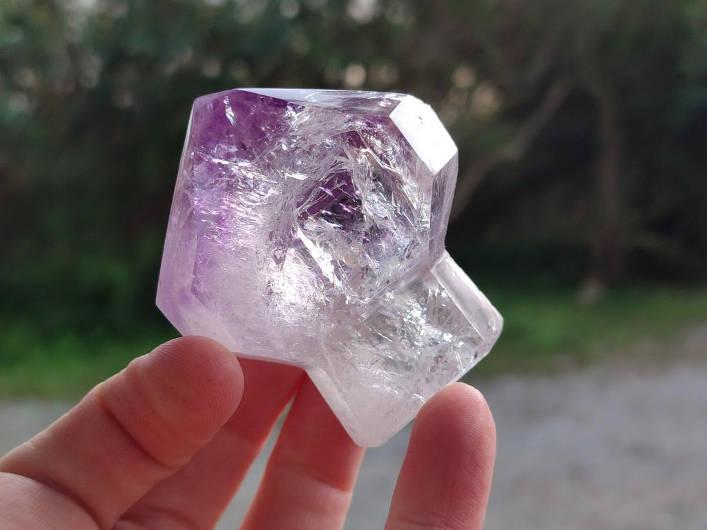 Polished Mixed Quartz Crystals x 6 From Madagascar - Toprock Gemstones and Minerals 