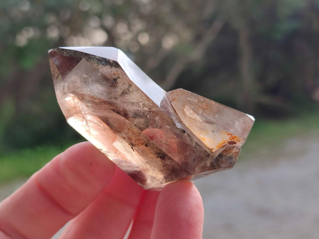 Polished Mixed Quartz Crystals x 6 From Madagascar - Toprock Gemstones and Minerals 