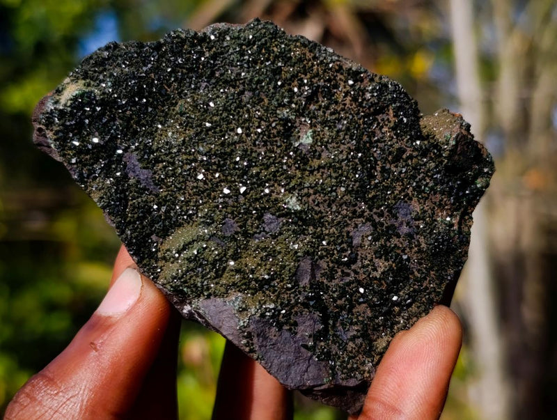 Natural Libethenite Crystals on Dolomite Matrix Specimens x 4 From Shituru, Congo - Toprock Gemstones and Minerals 