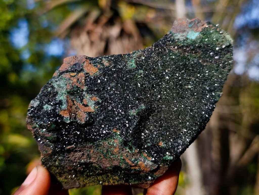 Natural Libethenite Crystals on Dolomite Matrix Specimens x 4 From Shituru, Congo - Toprock Gemstones and Minerals 