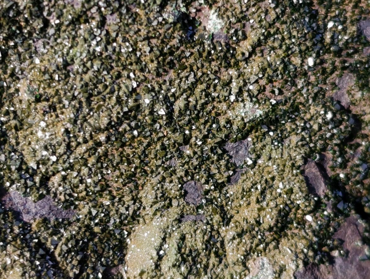 Natural Libethenite Crystals on Dolomite Matrix Specimens x 4 From Shituru, Congo - Toprock Gemstones and Minerals 