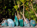 Polished Mtorolite Standing Display Pieces x 6 From Mutorashanga, Zimbabwe - Toprock Gemstones and Minerals 