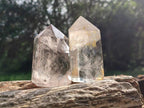 Polished Smokey Quartz Crystals x 4 From Madagascar - Toprock Gemstones and Minerals 