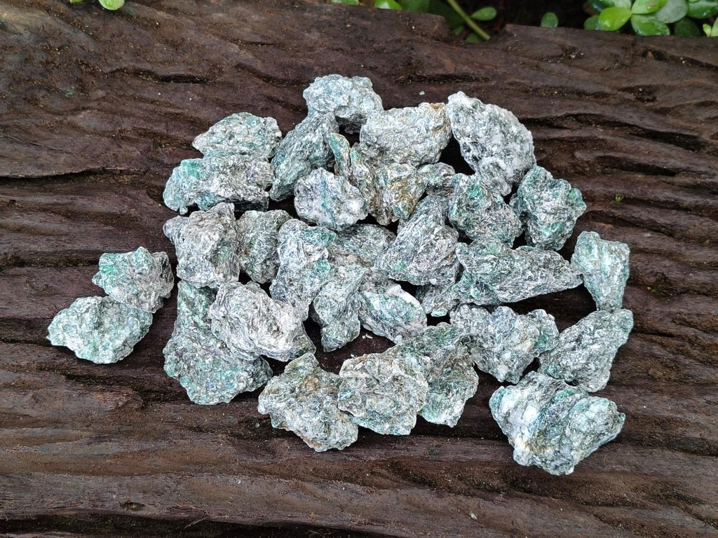 Natural Emerald Mica 'Mutokolite' Cobbed Specimens x 2,31 Kg Lot From Mutoko, Zimbabwe - Toprock Gemstones and Minerals 