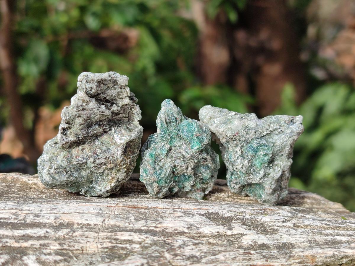 Natural Emerald Mica 'Mutokolite' Cobbed Specimens x 2,31 Kg Lot From Mutoko, Zimbabwe - Toprock Gemstones and Minerals 