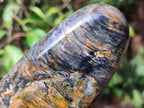 Polished Nellite Tigers Eye Standing Display Pieces x 4 From Prieska, South Africa - Toprock Gemstones and Minerals 