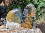 Polished Nellite Tigers Eye Standing Display Pieces x 4 From Prieska, South Africa - Toprock Gemstones and Minerals 