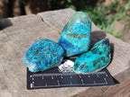 Polished One Side Shattuckite Slices x 24 From Kaokoveld, Namibia - Toprock Gemstones and Minerals 
