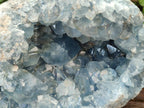 Natural Large Blue Celestite Geode Specimen x 1 From Sakoany, Madagascar - Toprock Gemstones and Minerals 
