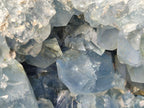 Natural Large Blue Celestite Geode Specimen x 1 From Sakoany, Madagascar - Toprock Gemstones and Minerals 