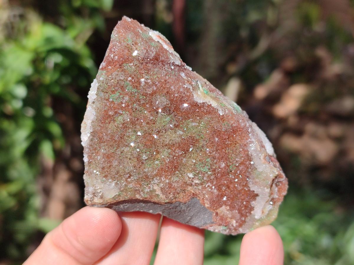 Natural Drusy Salrose Cobaltoan Dolomite with Associated Minerals x 6 From Kakanda, Congo - Toprock Gemstones and Minerals 