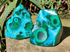 Polished Malacolla Free Forms x 6 From Kulukuluku, Congo - Toprock Gemstones and Minerals 