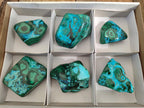 Polished Malacolla Free Forms x 6 From Kulukuluku, Congo - Toprock Gemstones and Minerals 