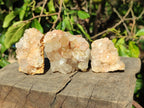 Natural Golden Limonite Quartz Cluster Specimens with Goethite x 13 From Solwezi, Zambia - Toprock Gemstones and Minerals 