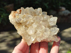 Natural Golden Limonite Quartz Cluster Specimens with Goethite x 13 From Solwezi, Zambia - Toprock Gemstones and Minerals 