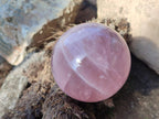 Polished Gemmy Star Rose Quartz Spheres x 3 From Madagascar - Toprock Gemstones and Minerals 