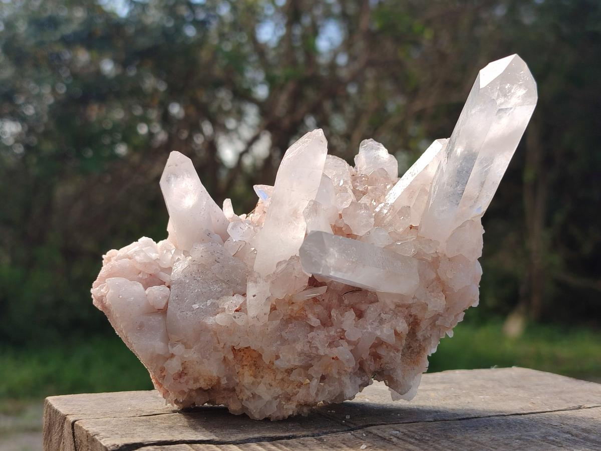 Natural Malagasy Quartz Clusters x 4 From Madagascar - Toprock Gemstones and Minerals 