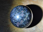 Polished "Water Sapphire" Spheres with Sillimanite x 6 From Ambatofinandrahana, Madagascar - Toprock Gemstones and Minerals 