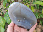 Polished Banded Agate Standing Display Pieces x 3 From Madagascar - Toprock Gemstones and Minerals 