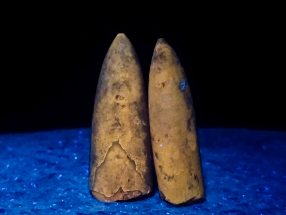 Natural Belemnite Rostrum Fossils x 2.12 Kg Lot From Madagascar