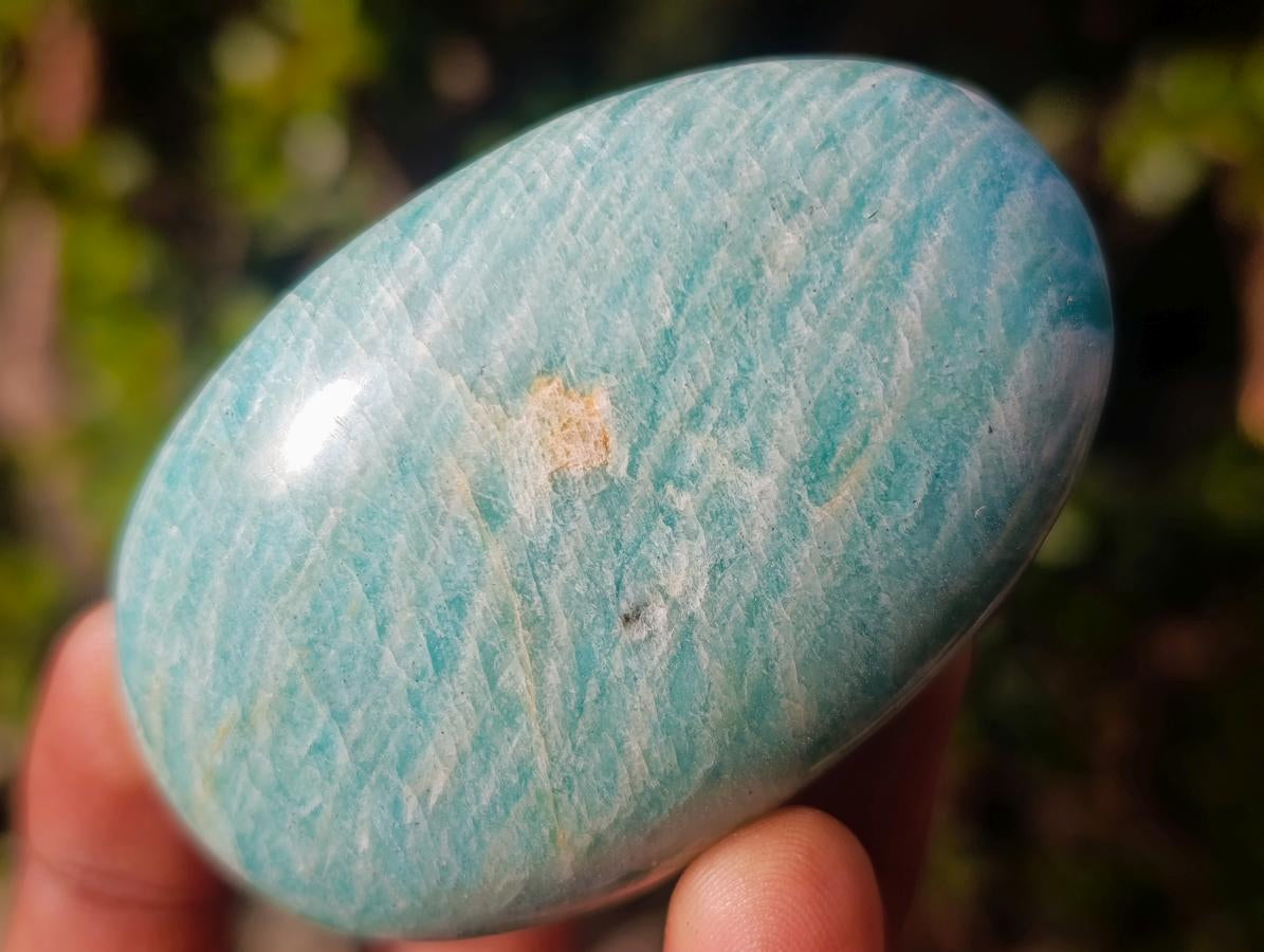 Polished Banded Agate Galets x 12 From Madagascar - Toprock Gemstones and Minerals 