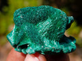 Natural Silky Malachite Specimens x 12 From Kasompe, Congo - Toprock Gemstones and Minerals 