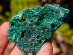 Natural Silky Malachite Specimens x 12 From Kasompe, Congo - Toprock Gemstones and Minerals 