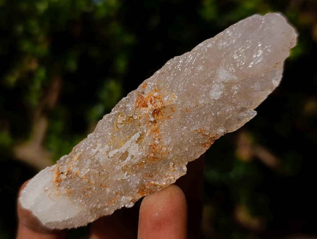 Natural Drusy Quartz Coated Spearhead Calcite Specimens x 12 From Albert's Mountain, Lesotho - Toprock Gemstones and Minerals 