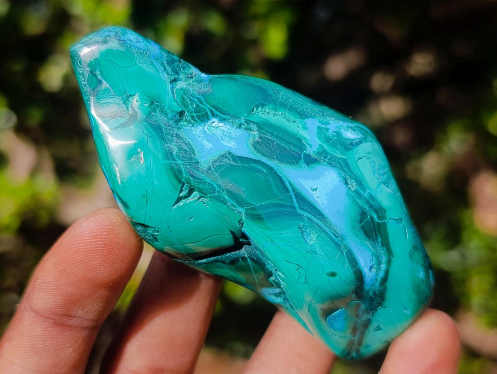 Polished Malacolla Free Forms x 12 From Kulukuluku, Congo - Toprock Gemstones and Minerals 