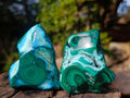 Polished Malacolla Free Forms x 12 From Kulukuluku, Congo - Toprock Gemstones and Minerals 