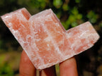 Natural Rhombohedral Sunset Orange Calcite Specimens x 24 From Spitzkop, Namibia - Toprock Gemstones and Minerals 