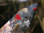 Polished Bloodstone Display Crystal Points x 3 From Swaziland - Toprock Gemstones and Minerals 