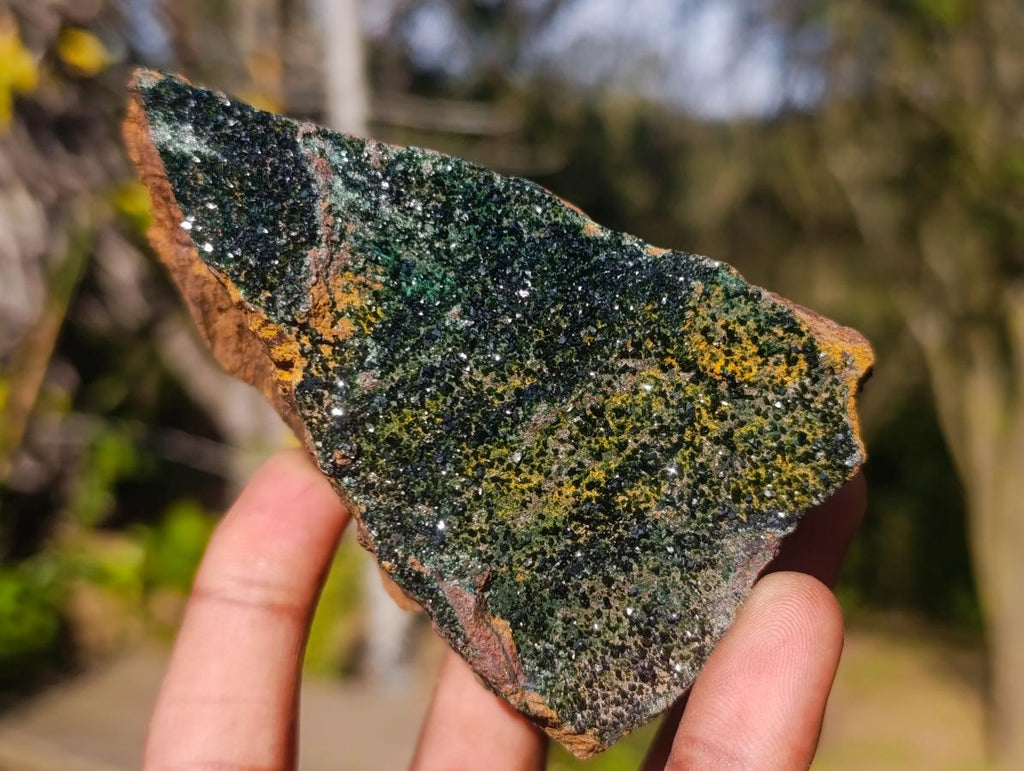 Natural Libethenite Crystals on Dolomite Matrix Specimens x 3 From Shituru, Congo - Toprock Gemstones and Minerals 