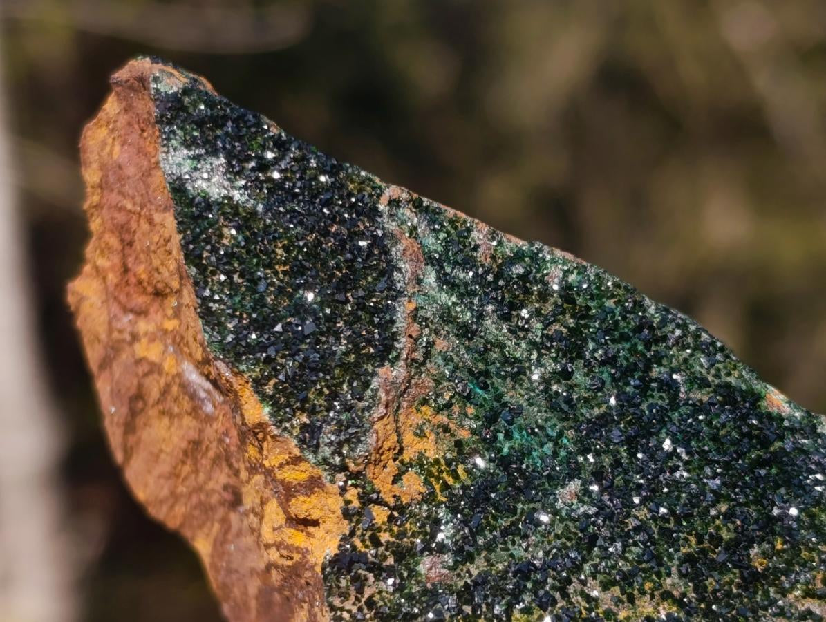 Natural Libethenite Crystals on Dolomite Matrix Specimens x 3 From Shituru, Congo - Toprock Gemstones and Minerals 