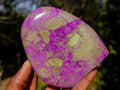 Polished Stichtite Standing Display Pieces x 3 From Barberton, South Africa - Toprock Gemstones and Minerals 