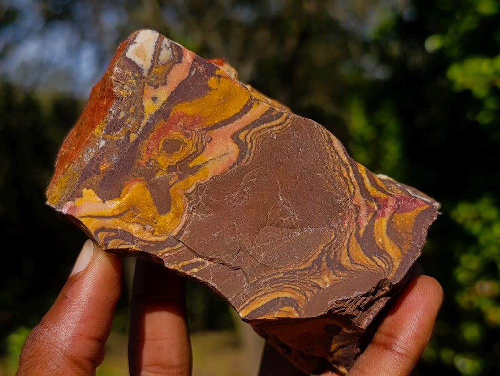 Natural Nguni Jasper Cobbed Specimens x 6 From Northern Cape, South Africa - Toprock Gemstones and Minerals 
