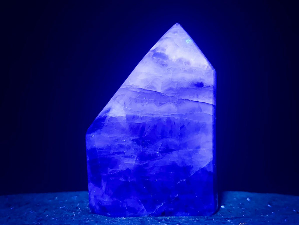 Polished Watermelon Fluorite Crystal Points x 3 From Uis, Namibia - Toprock Gemstones and Minerals 