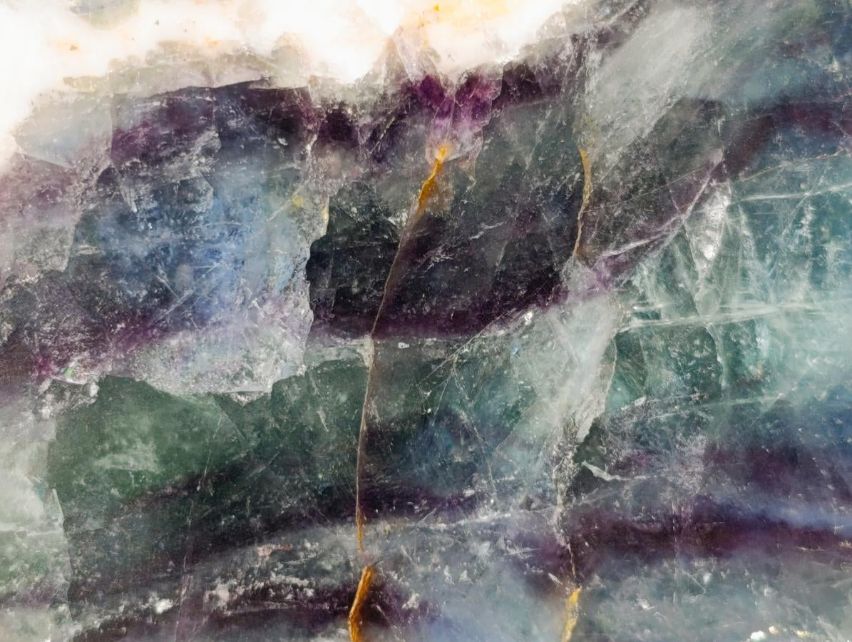 Polished Watermelon Fluorite Crystal Points x 3 From Uis, Namibia - Toprock Gemstones and Minerals 