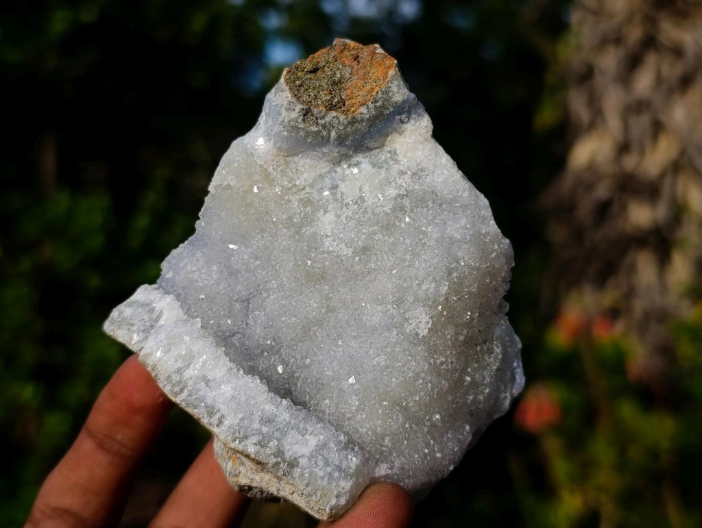 Natural Blue Lace Agate Geode Specimens x 12 From Nsanje, Malawi - Toprock Gemstones and Minerals 